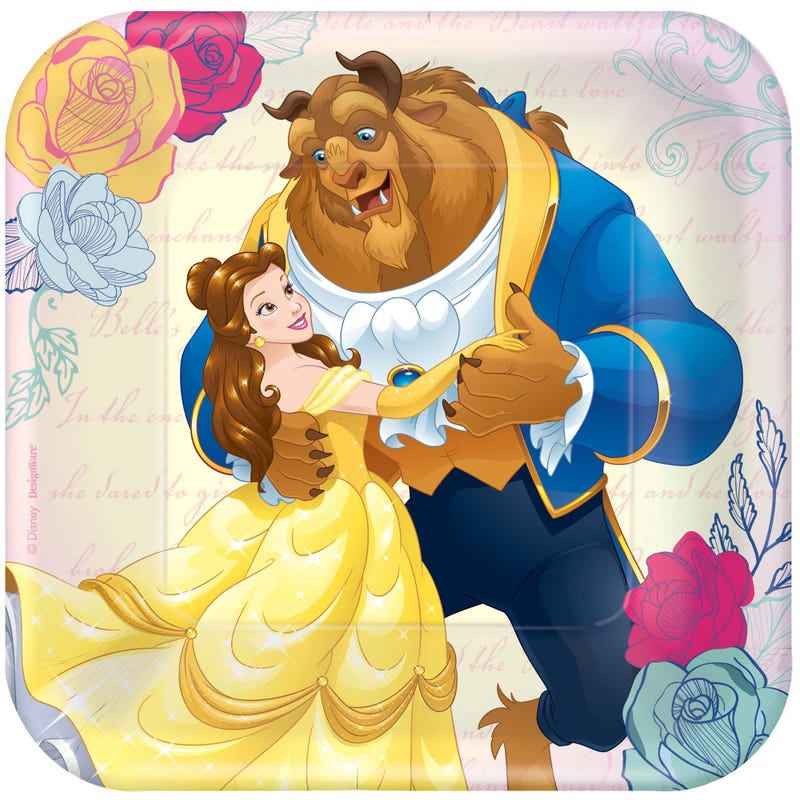 Beauty & The Beast Party Decorations and Loot bags